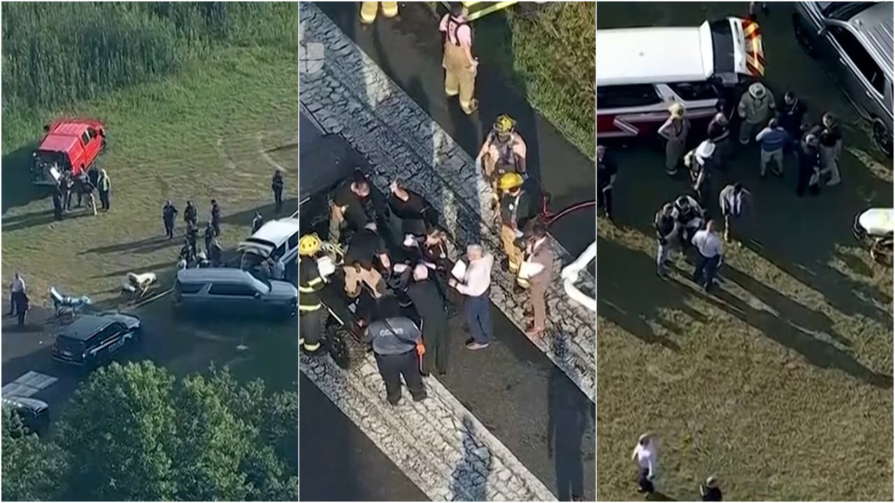 Accidente aéreo en Nueva Jersey deja varios heridos cerca del aeropuerto Cross Keys