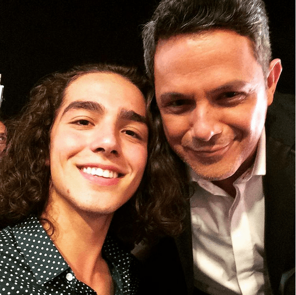 Alejandro Sanz se ha convertido en su ejemplo a seguir, Jordan se ha declarado fan del cantante español.