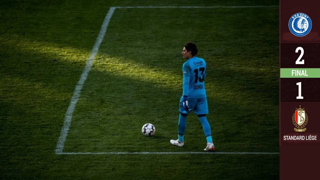 La defensa ‘traiciona’ a Memo Ochoa y el Standard cae ante el Gent