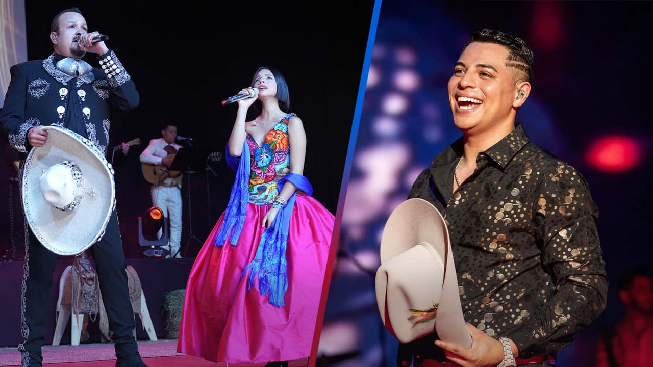 Pepe Aguilar coquetea con Grupo Firme para un dueto y si no es él, que sea con Ángela