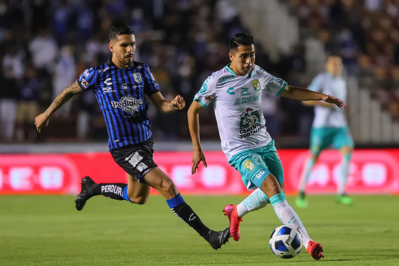 Elías Hernández anota al minuto 28 y le da la victoria a León 0-1 sobre Querétaro.