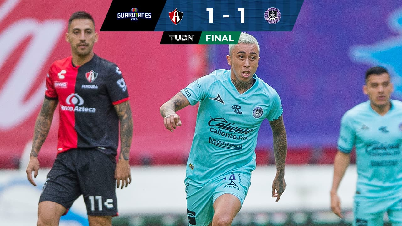 Rescata Renato Ibarra empate para Atlas ante Mazatlán FC