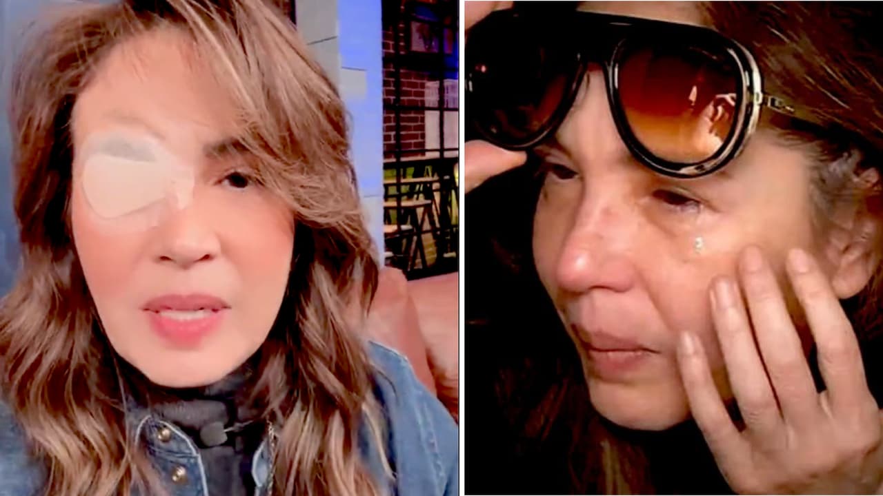 Yolanda Andrade sufre recaída y el dolor la hace llorar: siente que le entierran un picahielo en el ojo