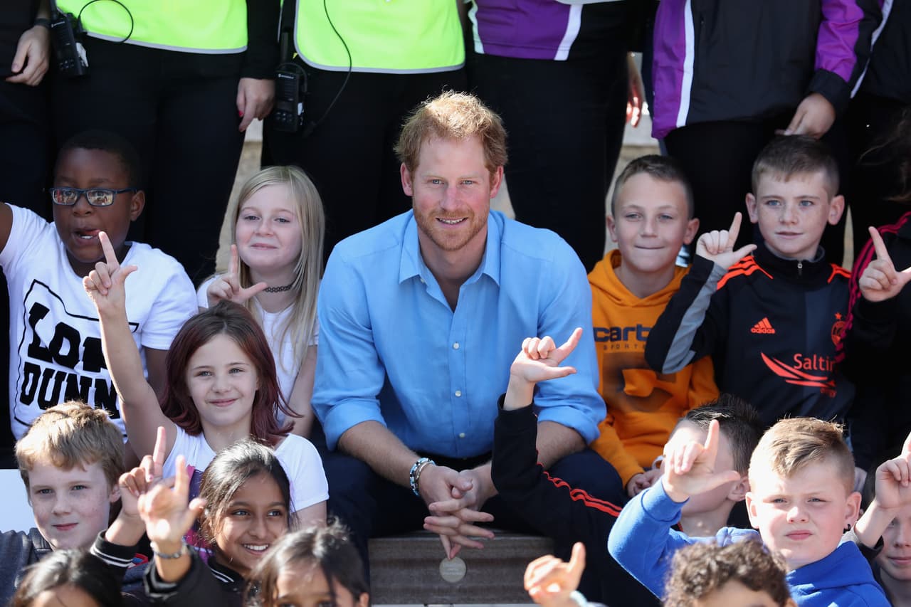 Sin duda Harry es un príncipe de gran corazón.
