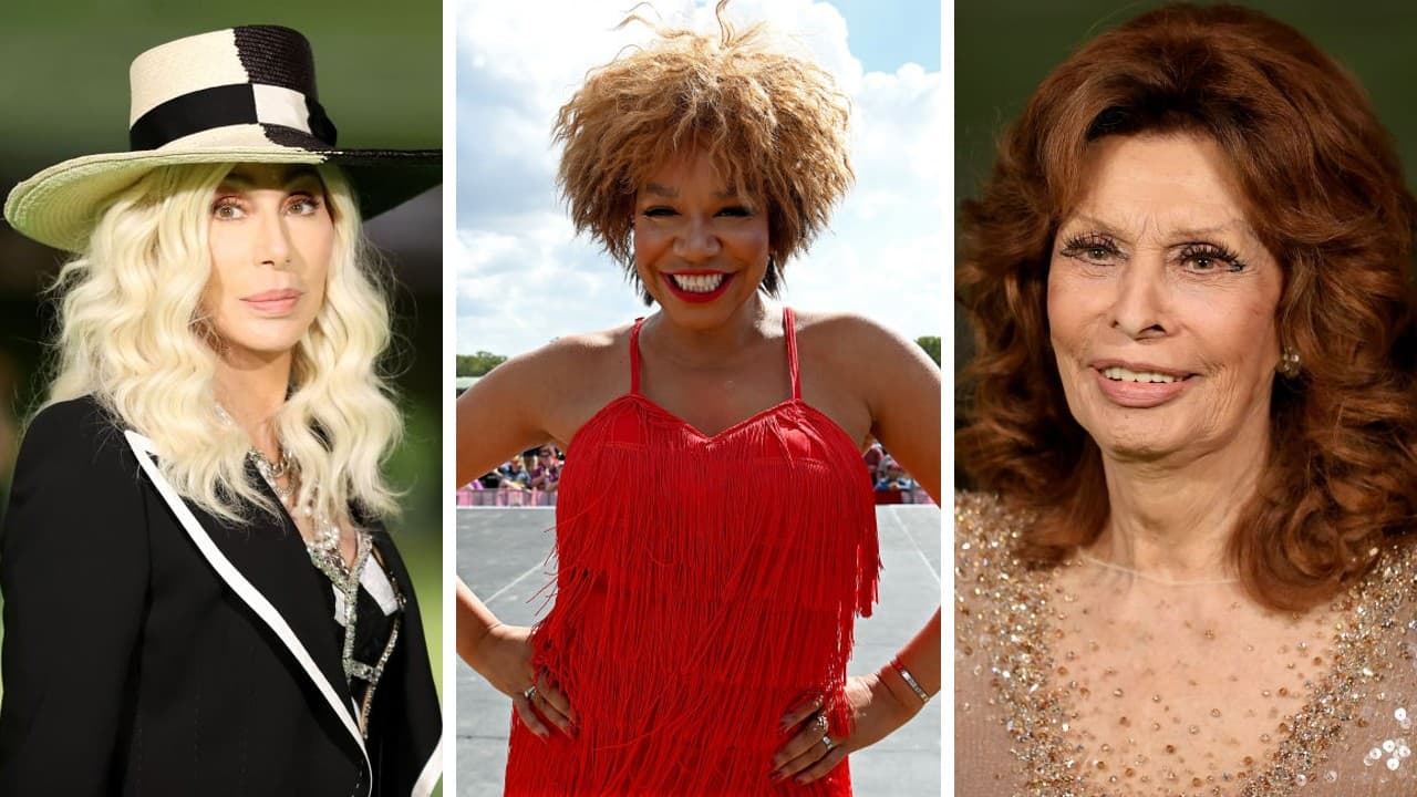 "¿Alguna vez viste a Cher con canas?, ¿Alguna vez viste a Jane Fonda con canas?, ¿Alguna vez viste a la Félix con canas? Yo soy esa línea, a mí me encanta Jane Fonda, Tina Turner, Sophia Loren", dijo a la reportera.