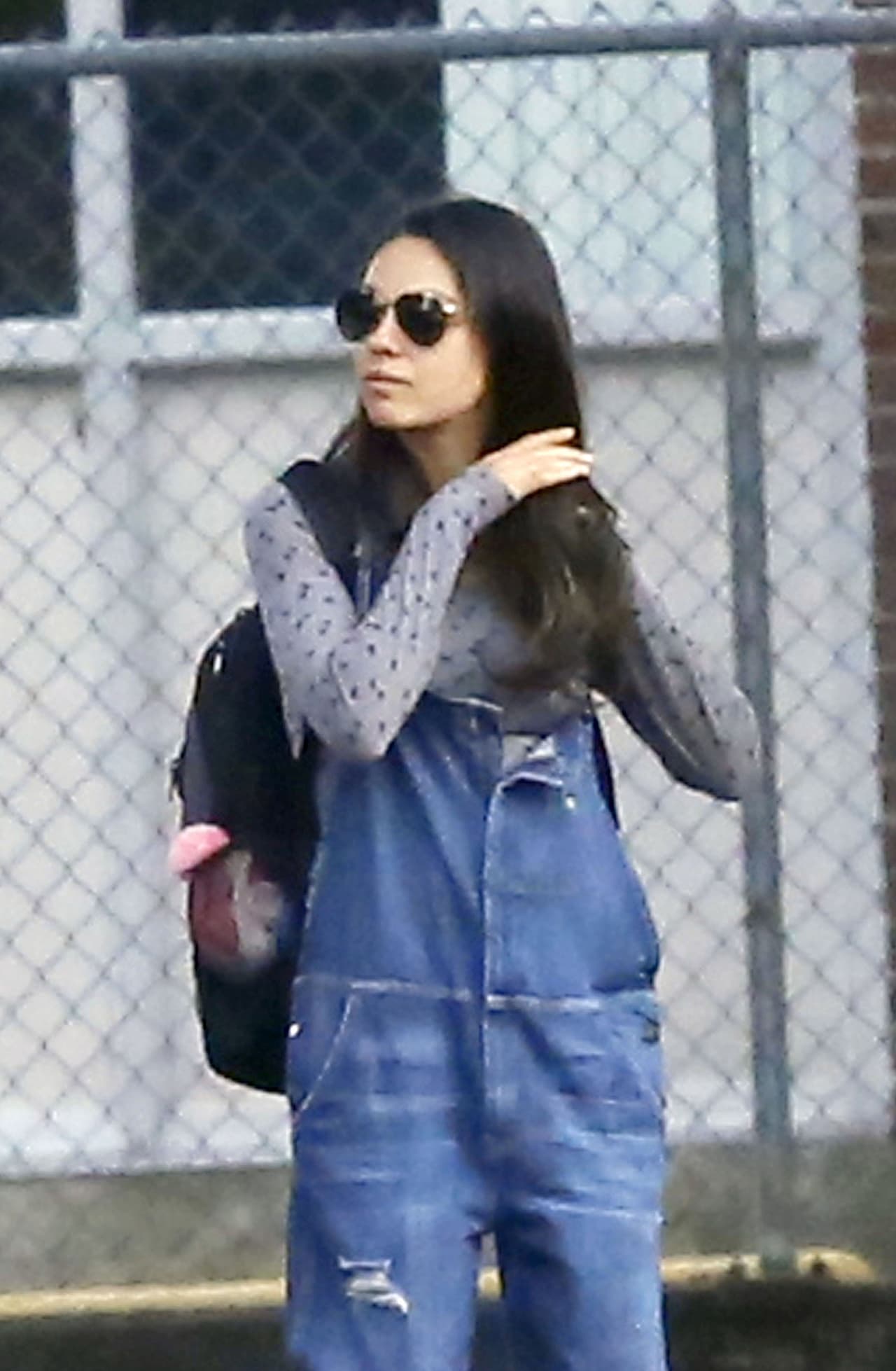 Y por supuesto, Ashton y su pequeña han estado con ella todo el tiempo.