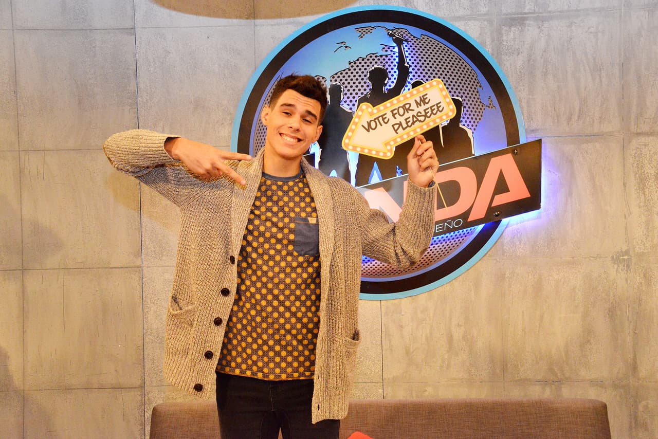 No todo puede ser ensayo, estudio y mucha concentración. Los chicos se tomaron un break del día y día and they played around.