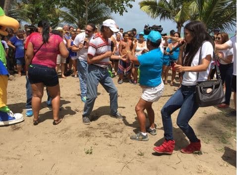 Univision Puerto Rico llevó la fiesta a Punta Santiago y Tropical Beach.