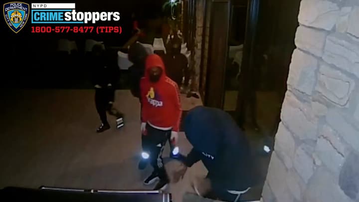 Buscan a cinco sospechosos de irrumpir en casas de Staten Island para robar; se llevaron un Rolls-Royce
