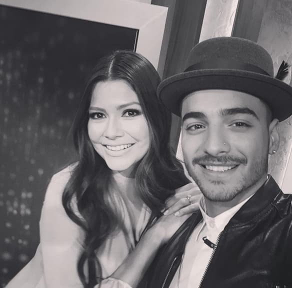 Ana Patricia: "Maluma in the house!!". (Noviembre 3, 2015)