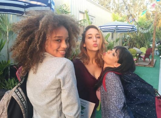 Alondra y Taishamara se han convertido en sus grandes amigas.