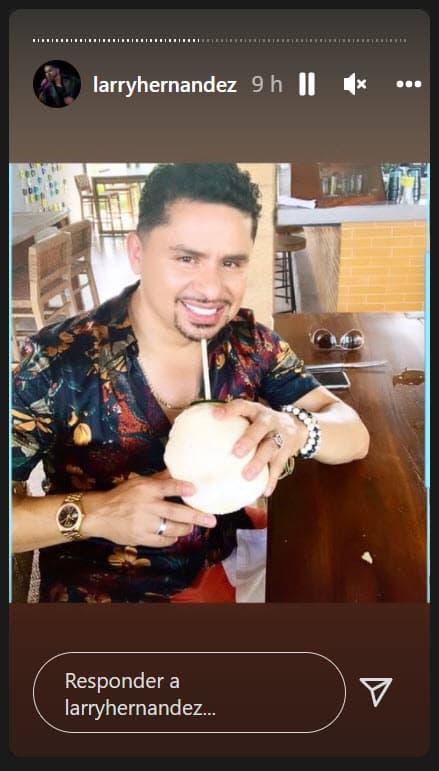 "
<b><a href="https://www.univision.com/entretenimiento/el-accidentado-intento-de-larry-hernandez-por-pegarse-la-ceramica-de-un-diente-postizo-con-kola-loka-video" target="_blank">Ya no batallo como al principio</a></b> de los primeros 3 años y ahora, en este nuevo año, solo les quiero decir que Dios tiene planes maravillosos para cada uno de nosotros". 
<br>
