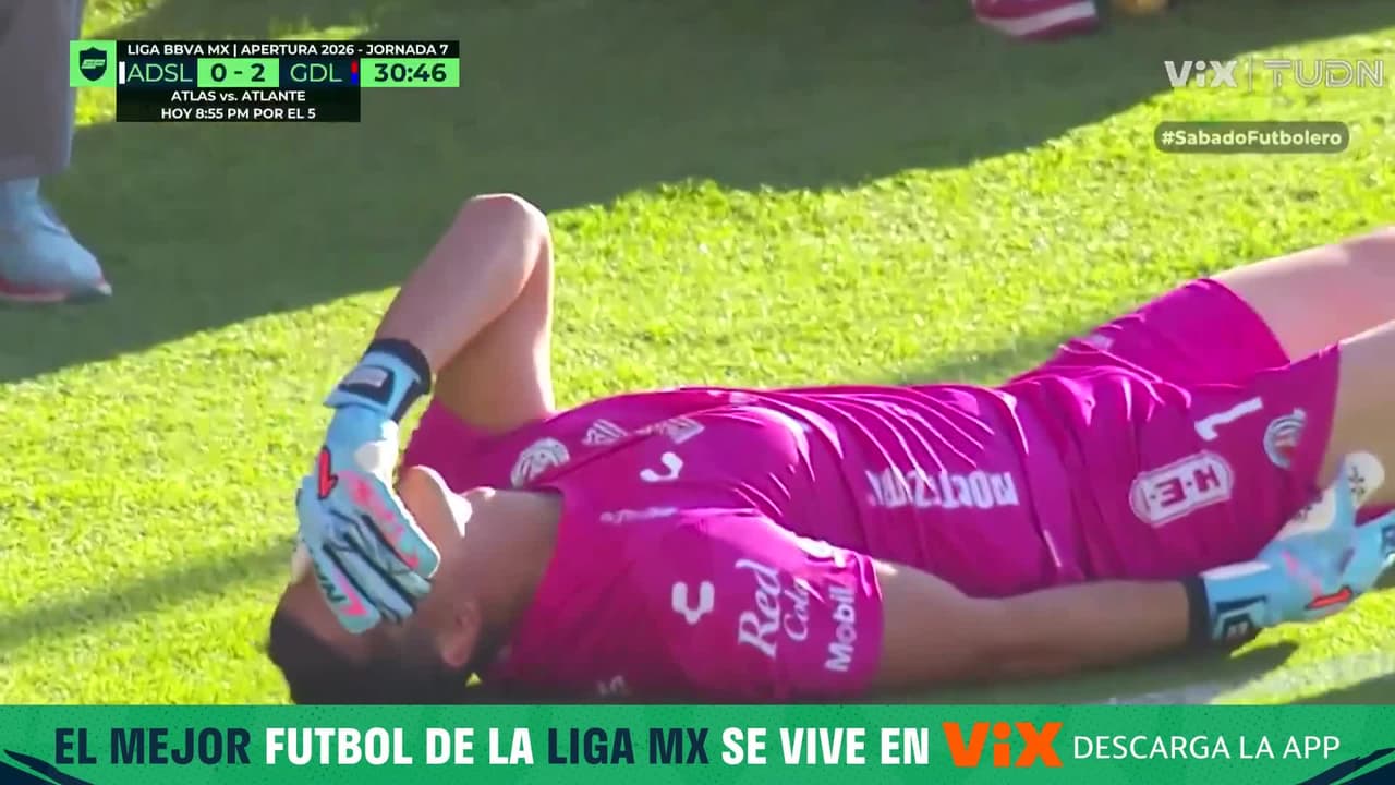 ¡Entre lágrimas! Andrés Sánchez se va lesionado y se encienden las alarmas en San Luis