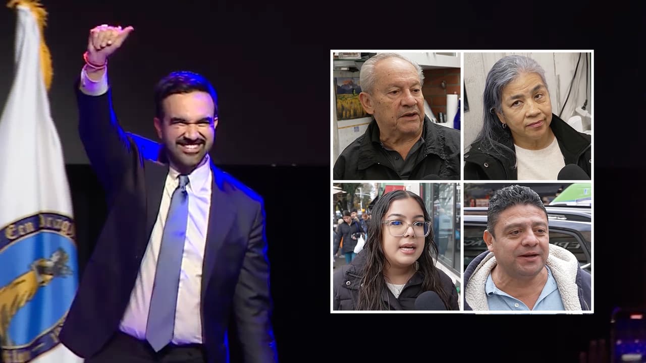 Entre esperanza y escepticismo: así reaccionaron algunos latinos en NYC al triunfo de Mamdani