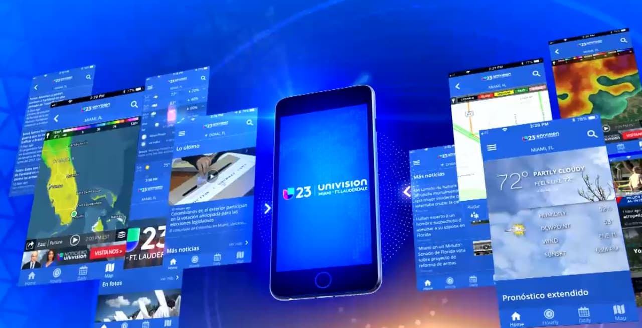 Lleva las noticias de Miami a donde vayas con la aplicación de Univision 23