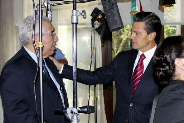 Y destacó la importancia del intercambio binacional de información. Foto:  Miguel Carrillo 