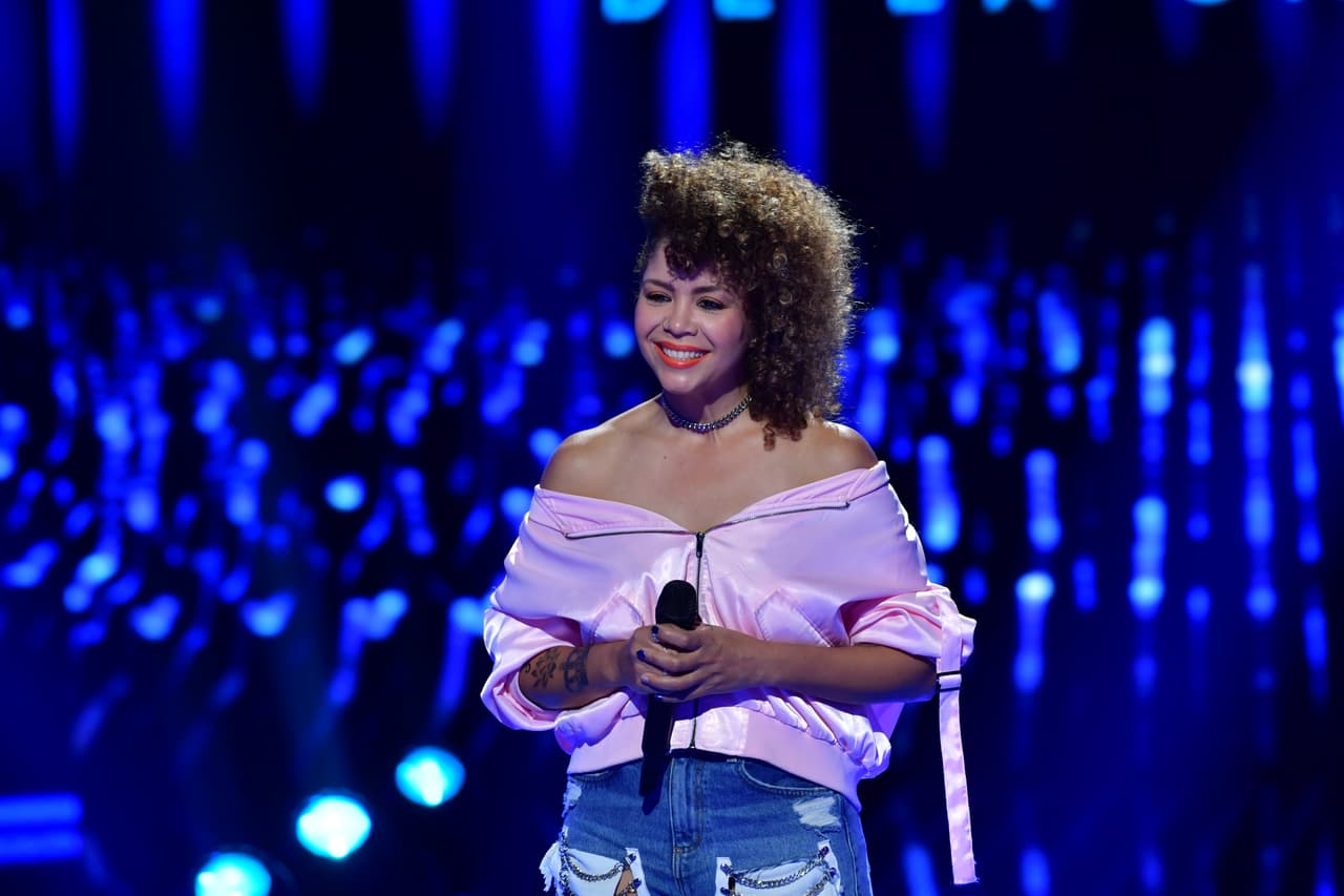 Nacida en Panamá, esta joven interpretó 'Nota de amor' de Wisin y Carlos Vives.