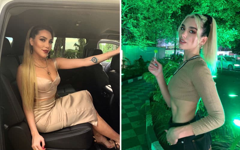 Frida expresó su sorpresa al descubrir que entre ella y Dua Lipa existe un gran parecido.