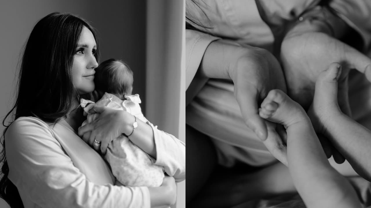 Dulce María muestra por primera vez lo grande que está su bebita