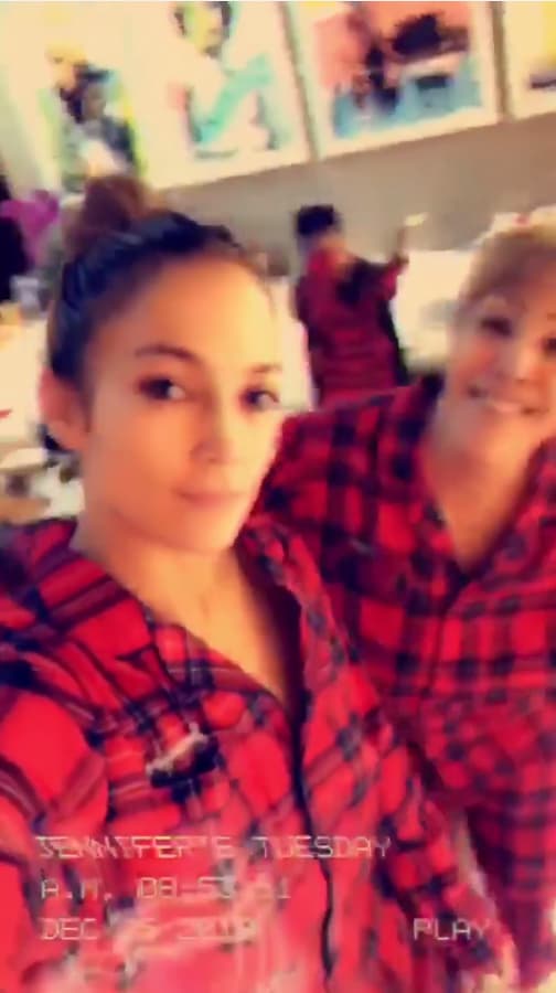 Doña Lupe, su madre, también estuvo en esta fecha tan especial.