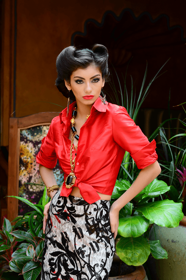 Fotógrafos de la capital texana capturaron la belleza de modelos inspiradas en la figura de la actriz mexicana María Felix.