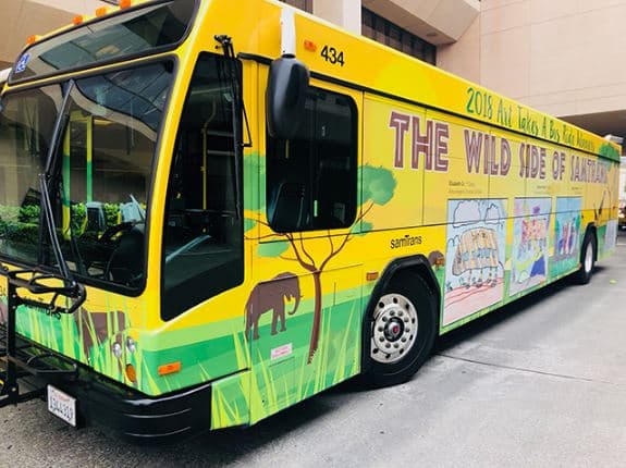 ¡Deja volar su imaginación! Estos autobuses del Área de la Bahía podrían ser pintados con un dibujo de tu hijo