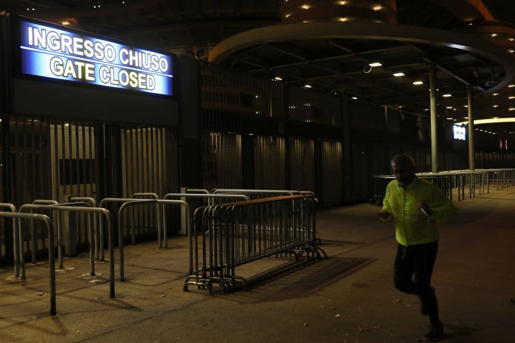 Getafe vs Inter. Ambos equipos no jugaron la ida. La avanzada del COVID-19 en Italia hicieron imposible el viaje del Getafe al país de la bota.