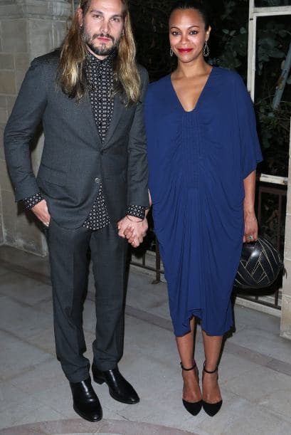 Zoe Saldana también se casó en secreto. El galán que le robó el corazón fue nada menos que el italiano Marco Perego.