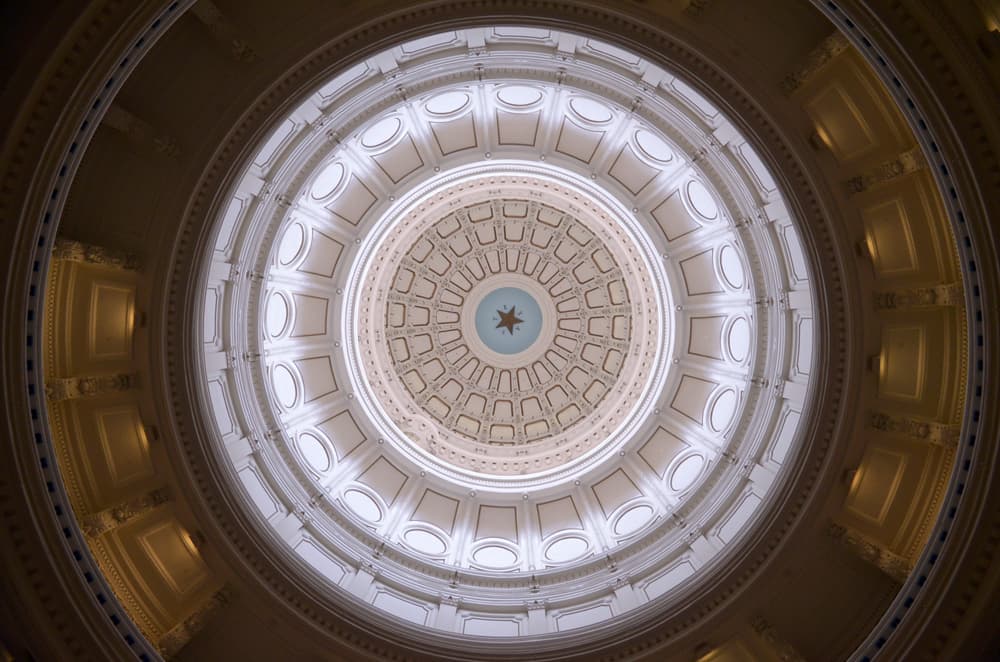 Cúpula del Capitolio en Austin, capital de Texas