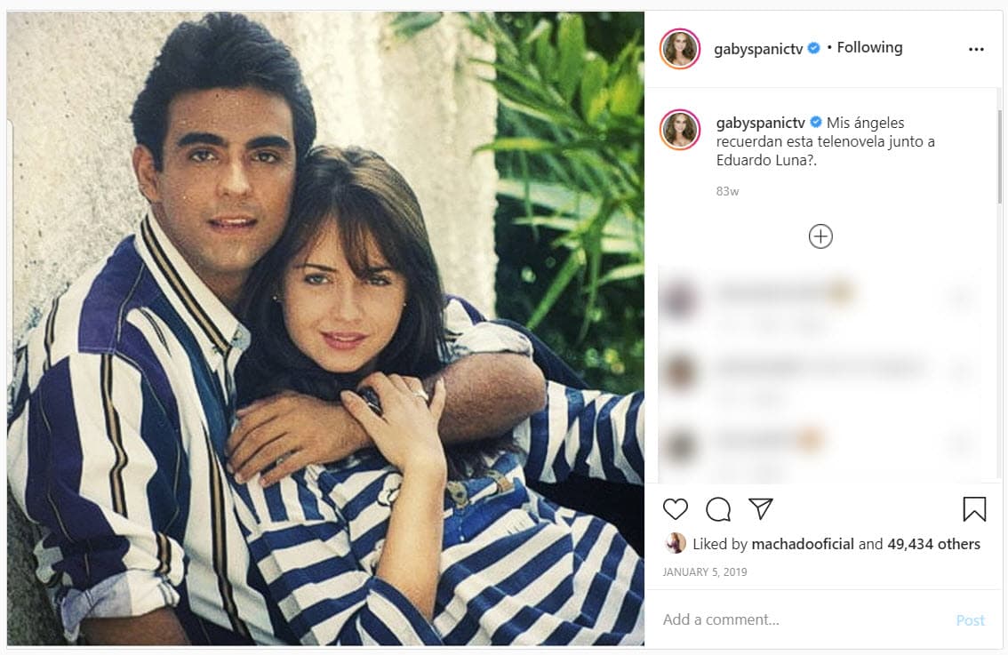 "Me siento muy orgullosa porque creo yo que soy la 
<b><a href="https://www.univision.com/famosos/gaby-spanic-creia-que-la-usurpadora-siempre-fue-ella-y-no-thalia-pero-el-productor-ya-la-saco-de-su-error-fotos">única actriz latinoamericana</a> que más personajes dobles ha hecho</b>. 'Como tú ninguna' (1994) me salió una doble (foto), 'La Usurpadora' […] Hice también triple personaje en 'Todo por tu amor' (1997) tenía el diablito, el angelito bueno, entonces teníamos que hacer por croma y la cosa divina Amaranta". 
<br>