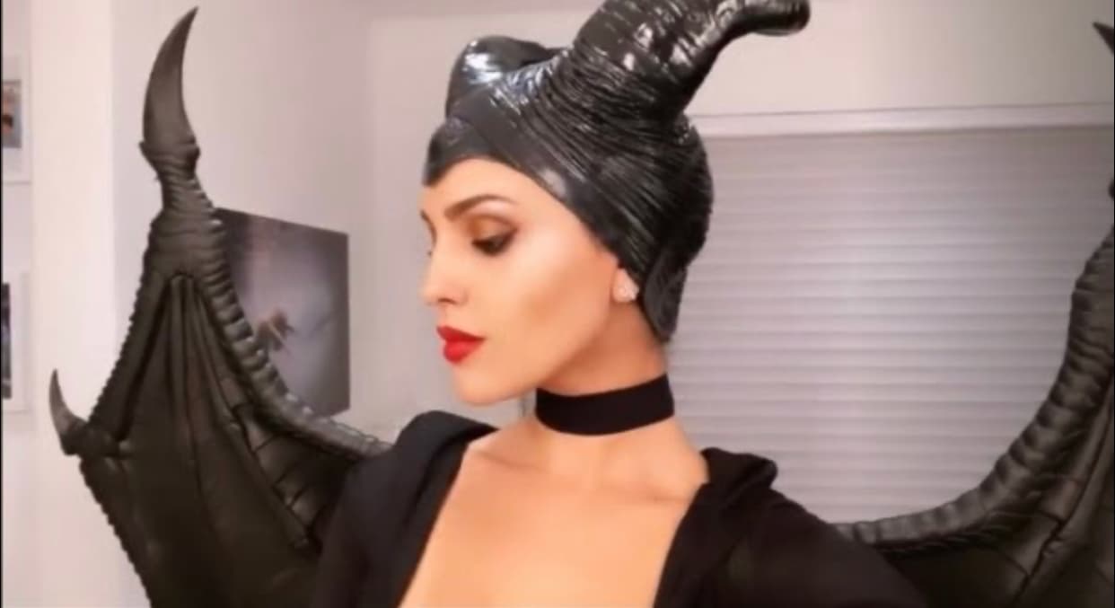 Quien también recurrió a un personaje de Disney fue 
<b><a href="https://www.instagram.com/eizagonzalez/">Eiza González</a></b>. Y es que la actriz mexicana se caracterizó de 'Maléfica'.