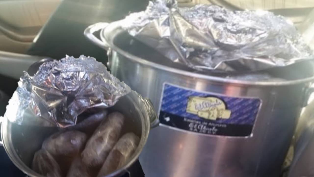 Mujer intenta cruzar a los Estados Unidos con una olla de pozole con droga