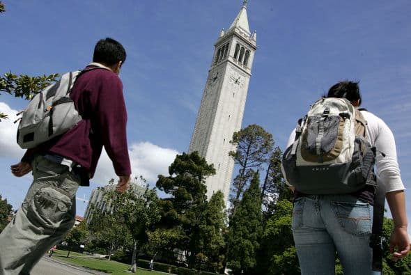 University of California: Berkeley - Número de Estudiantes: 36,137 - Crímenes violentos: 62 - Violación: 2 - Robo: 21 - Asalto con agravantes: 10 - Delitos contra la propiedad: 1129