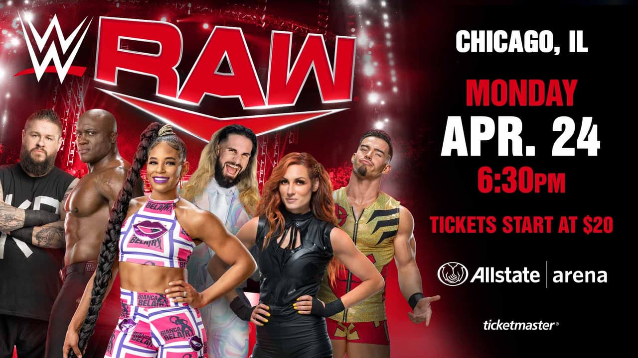 Llega a Chicago la WWE y TUDN te lleva a la acción