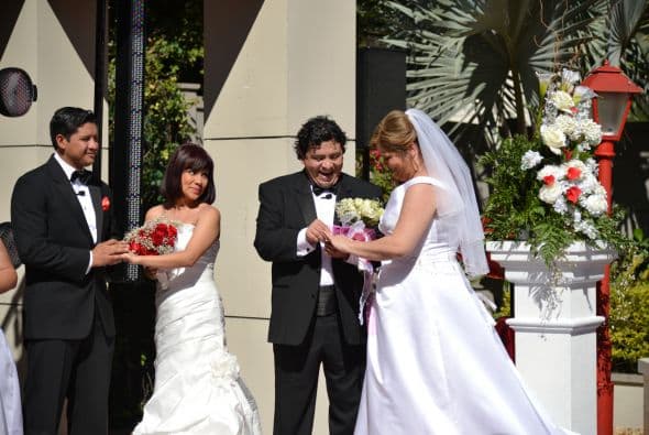 Ninguno de los dos pudo ocultar tanta emoción.