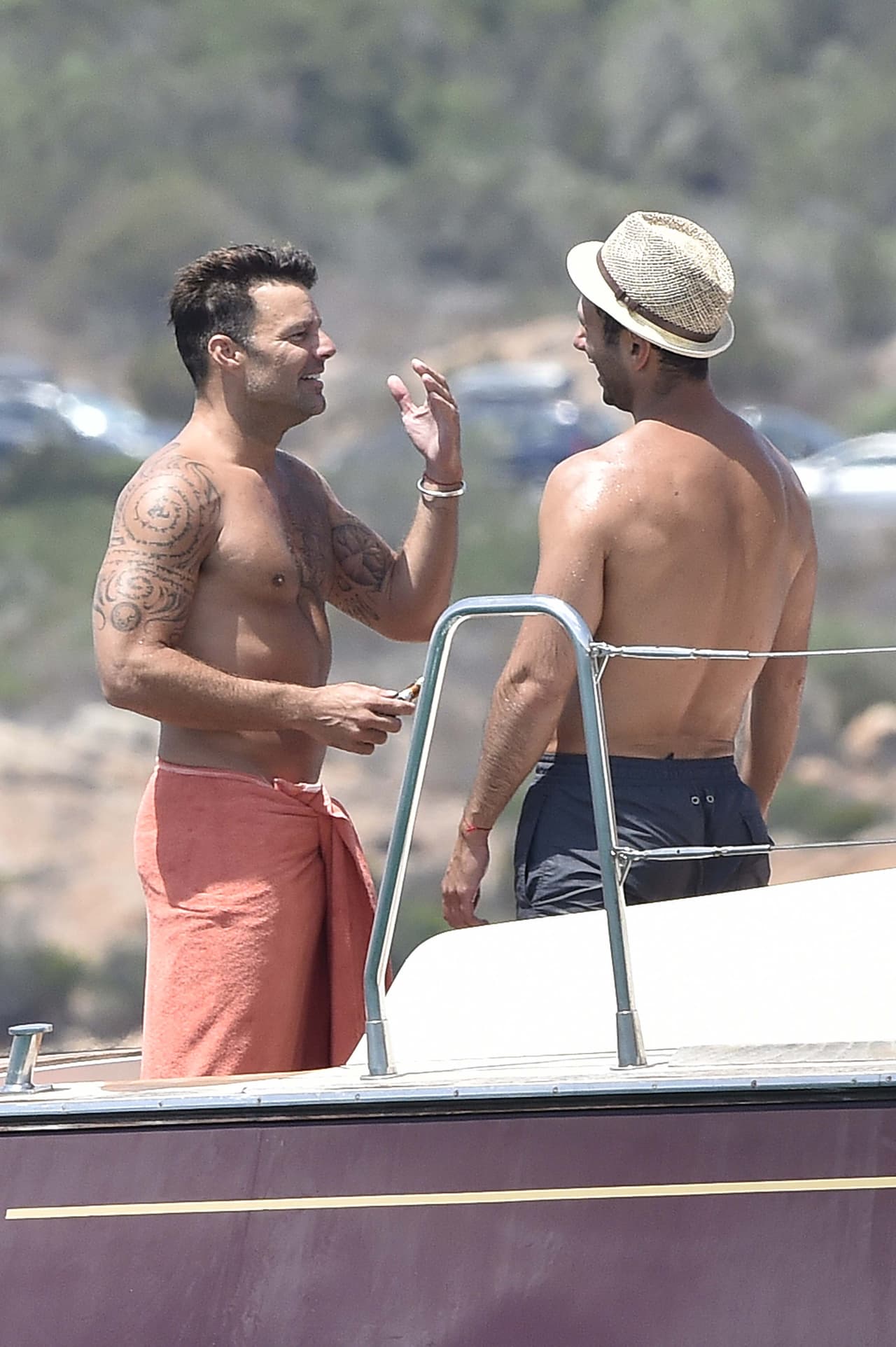 Se nota que la parejita se lleva de maravilla.