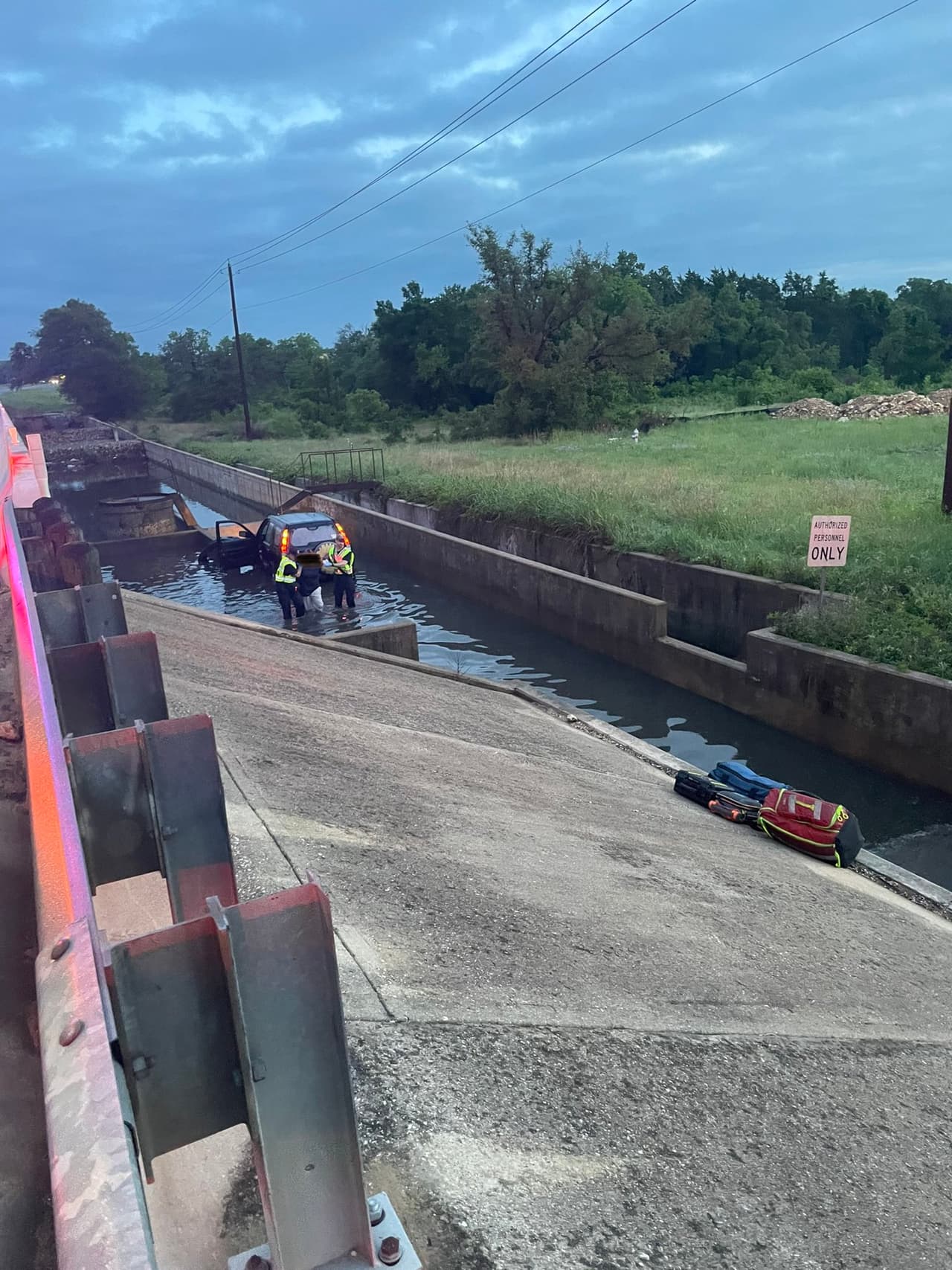 Este rescate tomó lugar cerca de Parmer lane.