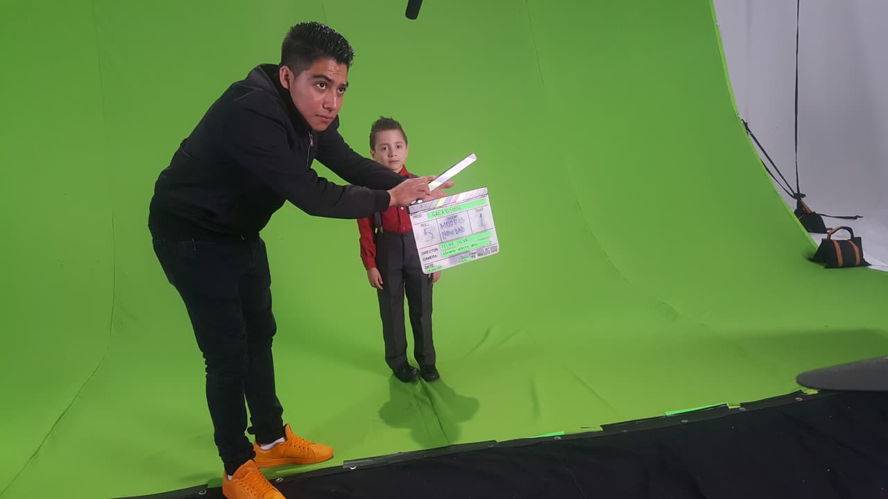 El Morris en acción.