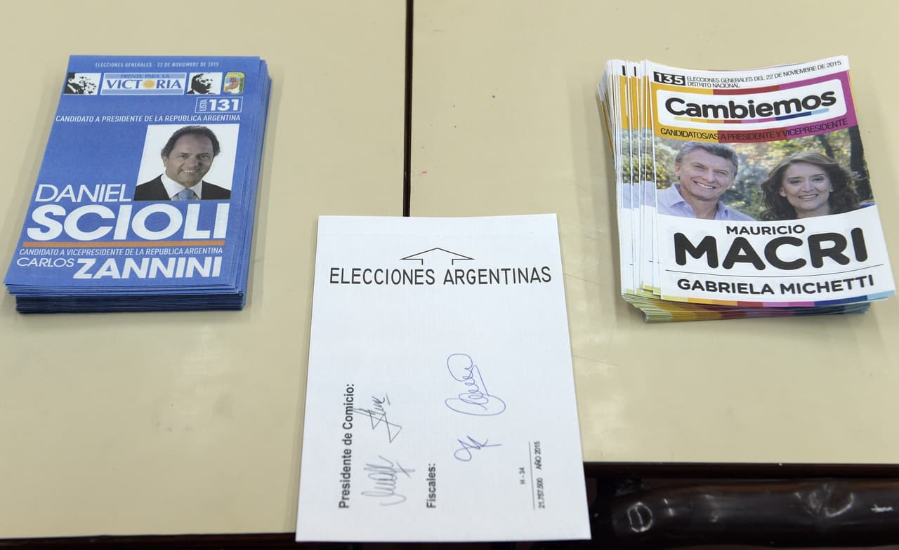 Argentina vota en una segunda vuelta inédita