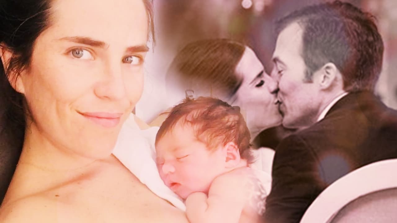 Karla Souza presume su primera foto junto a su esposo e hija (con anillo incluido) 