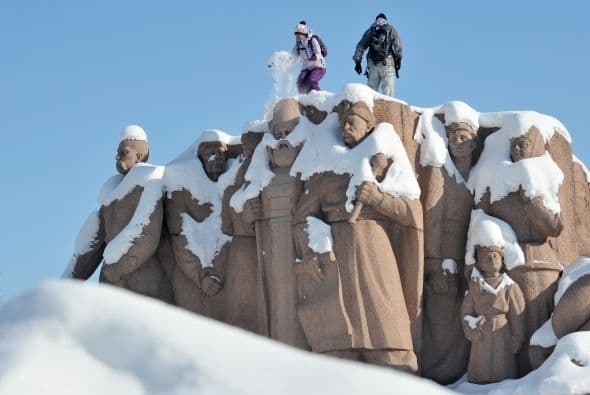 La ola de frío que recorrió todo el país, desde sus fronteras más occidentales hasta el océano Pacífico, ha sido la más prolongada desde hace 75 años en un mes de diciembre.