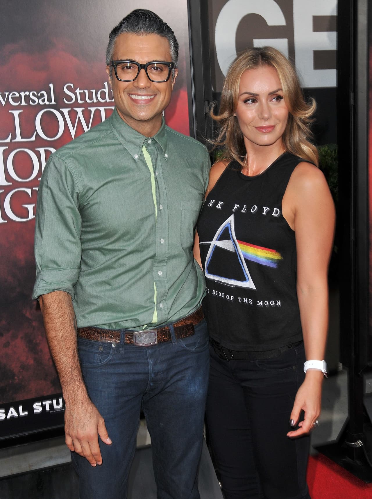 En el evento también estuvieron presentes el actor mexicano Jaime Camil y su esposa, Heidi Balvanera.