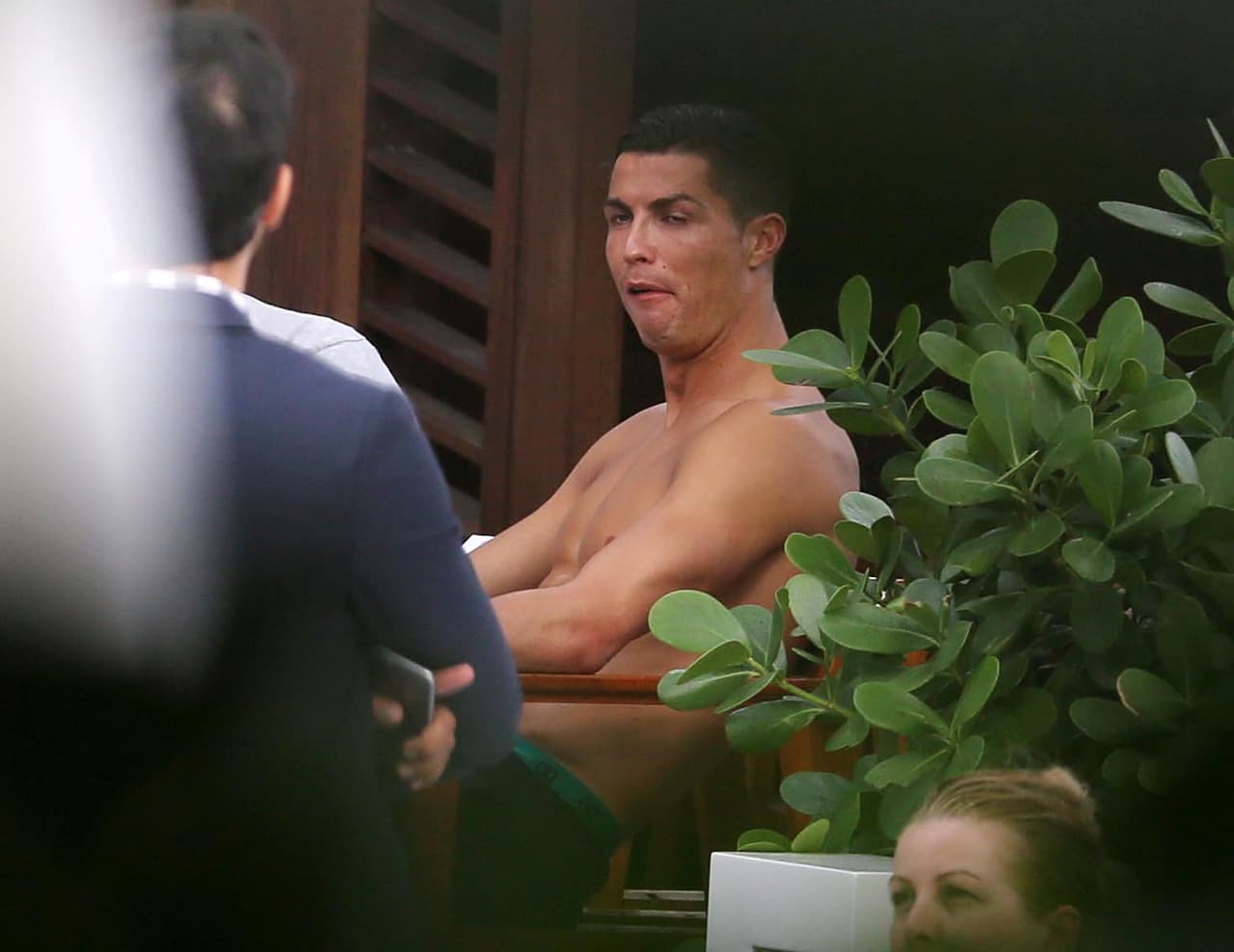 ¿Y esa carita, Ronaldo?