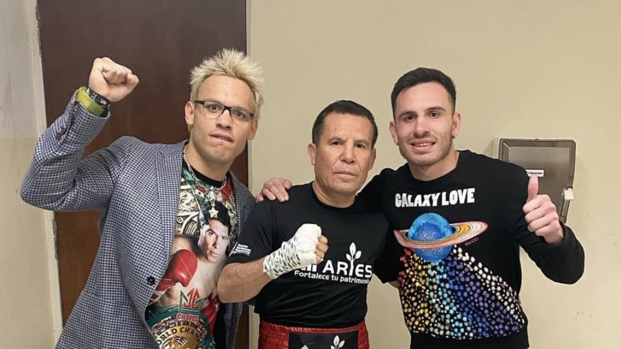 Chávez promete dar "una chin%&" a Mayweather Jr. en posible pelea