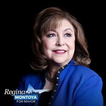 <a href="https://www.univision.com/local/dallas-kuvn/yo-se-que-dallas-puede-sonar-grande-la-candidata-regina-montoya-habla-sobre-sus-propuestas-a-la-alcaldia-video">Regina Montoya</a>, 64 años, presidenta del Mayor’s Poverty Task Force.