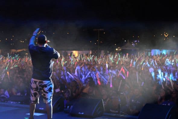 Ludacris rocked the main stage at the Uforia Music Festival, bringing his dirty south style to the west coast!