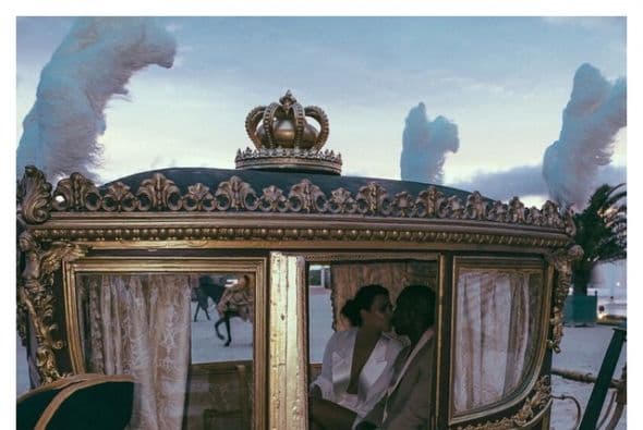 Las fotos más románticas de Kim y Kanye en la red.