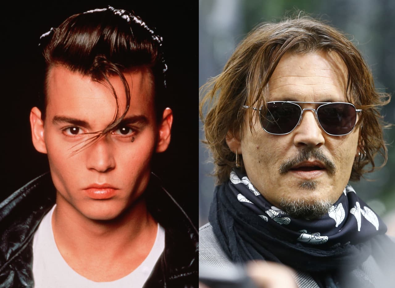 Johnny Depp tuvo su debut en el cine a los 21 años, pero debió esperar seis para saltar a la fama con las películas 'Cry-Baby' y 'Edward Scissorhands', que grabó en 1990. Hace casi una década que se inició como productor, en este 2020 presentó el documental 'Crock of Gold' en San Sebastián. Actualmente tiene 57 años.