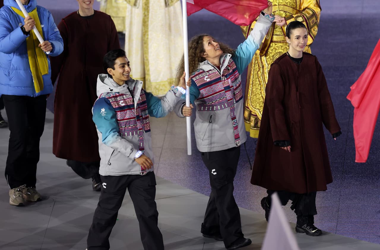 ¡México se presenta en la Ceremonia de Clausura de Milano Cortina 2026!
