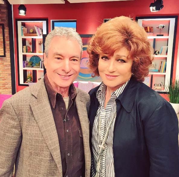 Nuestros invitados de lujo, César Costa y Angélica María.